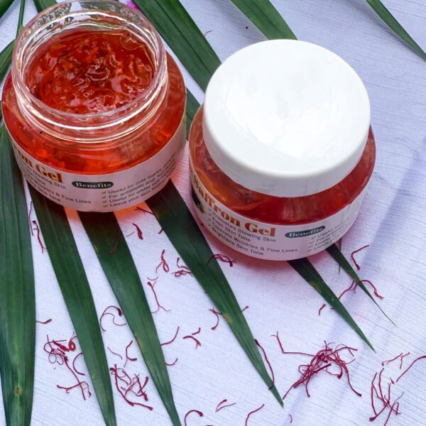 Red Wine Saffron Gel – Nourishing Gel with Antioxidants for Radiant Skin