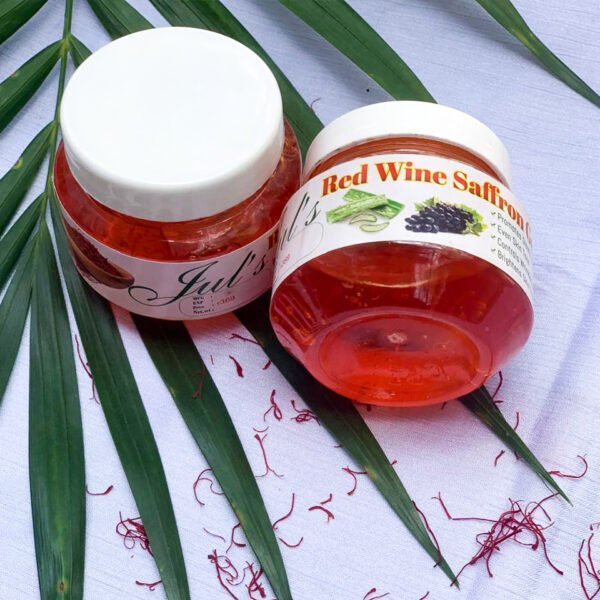Red Wine Saffron Gel – Nourishing Gel with Antioxidants for Radiant Skin